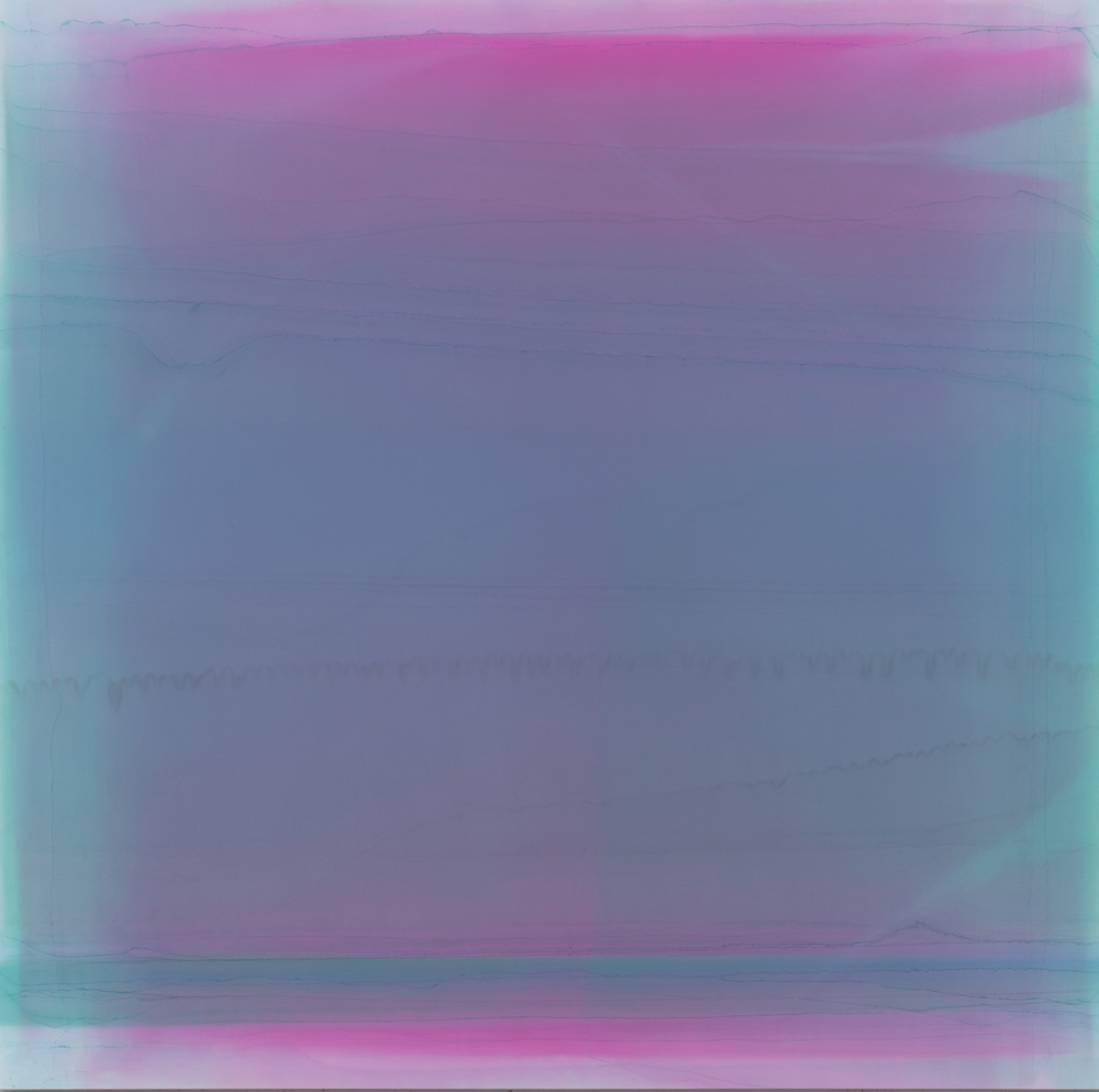 김택상.100호변형,Aurora-204,water acrylic on canvas,134x135.5cm,2019~2020 -1